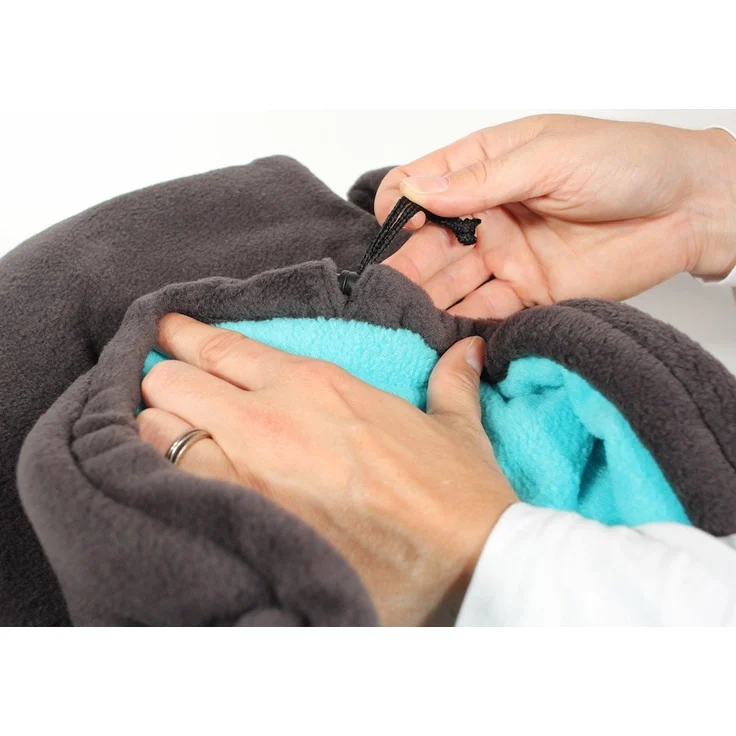 ByBoom Baby Winter-Einschlagdecke'Das Original mit dem Bären', Universal für Babyschale, Autositz, z.B. für Maxi-Cosi, Römer, für Kinderwagen, Buggy oder Babybett – Bild 7