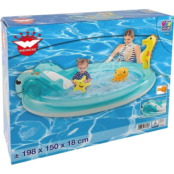 Happy People Playpool Ocean mit Rutsche – Bild 4