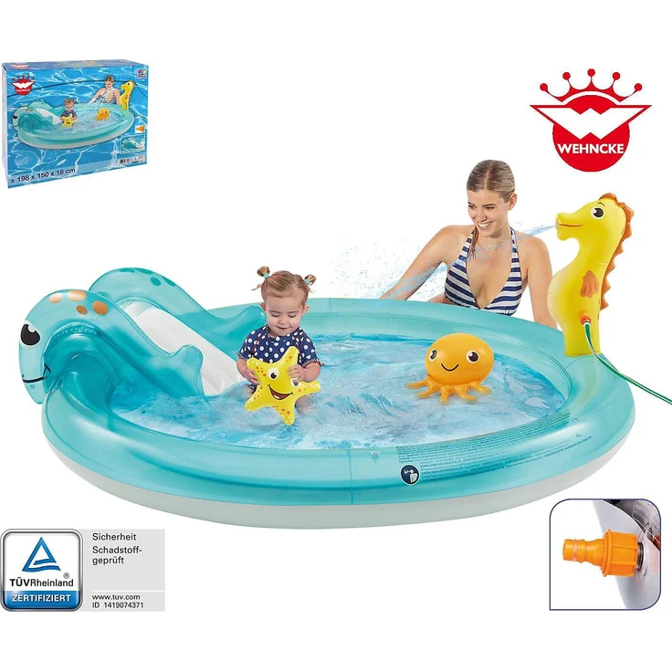 Happy People Playpool Ocean mit Rutsche – Bild 3