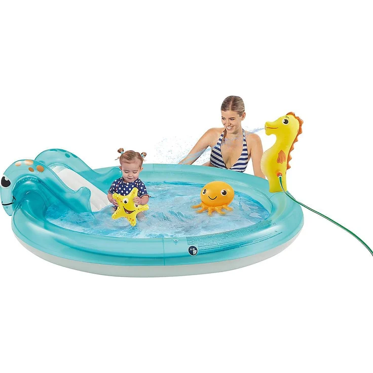 Happy People Playpool Ocean mit Rutsche – Bild 2