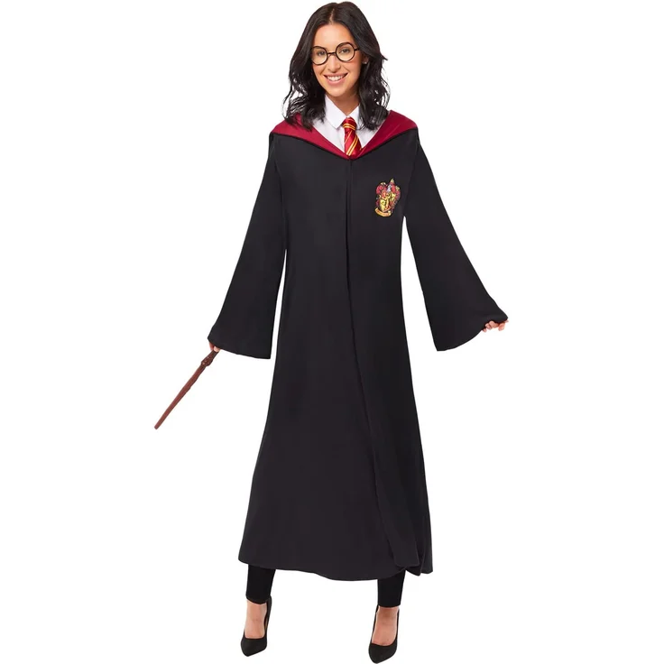Harry Potter Erwachsenenkostüm Gryffindor Größe Standard – Bild 4