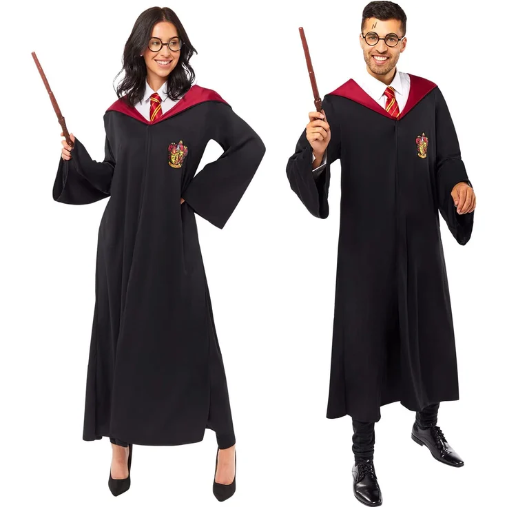 Harry Potter Erwachsenenkostüm Gryffindor Größe Standard – Bild 8