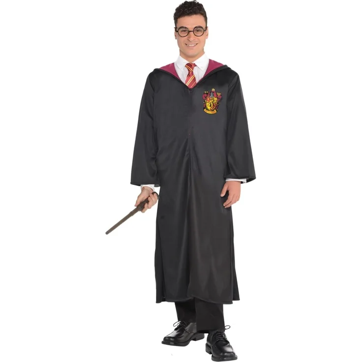 Harry Potter Erwachsenenkostüm Gryffindor Größe Standard – Bild 1