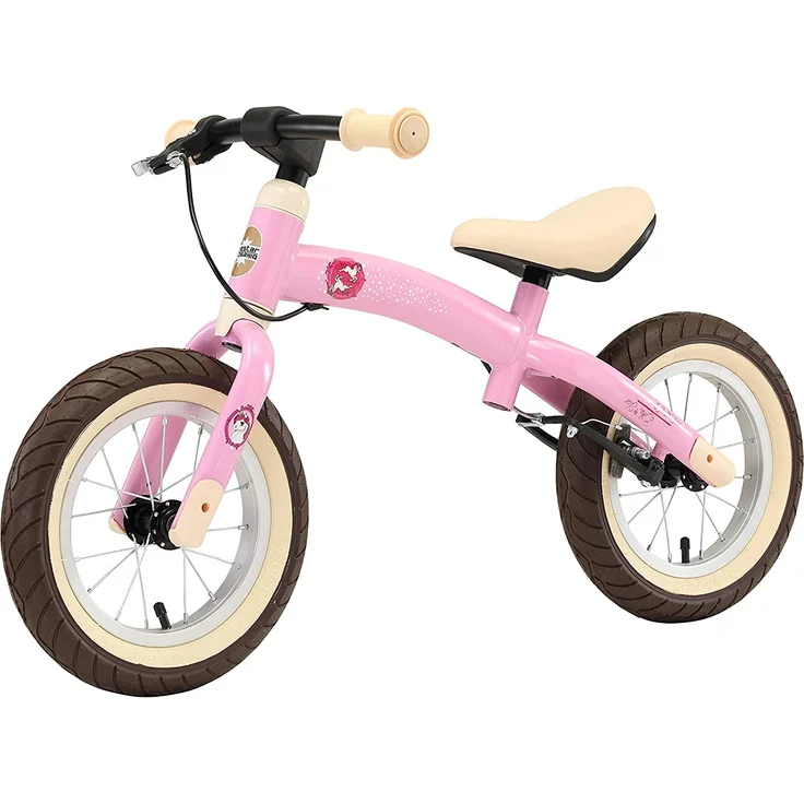 BIKESTAR Kinder Laufrad Sport Rosa Einhorn ab 3 – Bild 6
