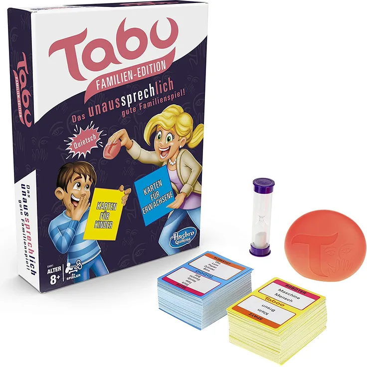 Hasbro - Hasbro Gaming Tabu Familien Edition