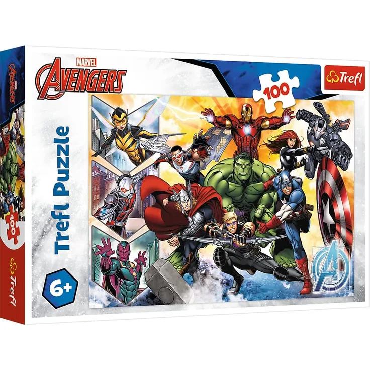 Trefl Puzzle 100el Strength of Avengers Marvel 16431 Trefl