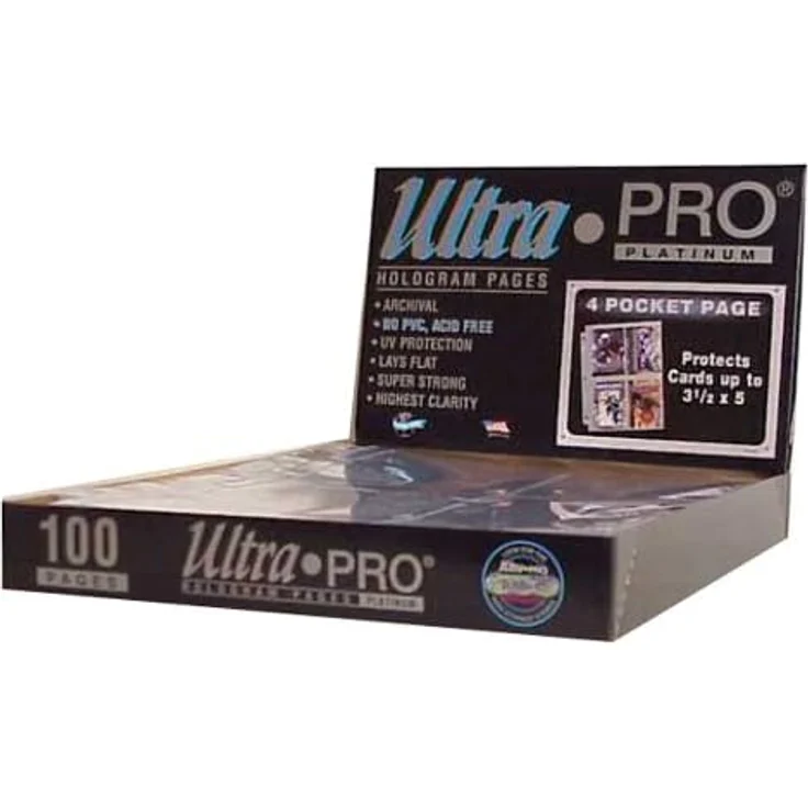 Ultra Pro 150082 - Platinum Pages, 4-Pocket – Bild 1