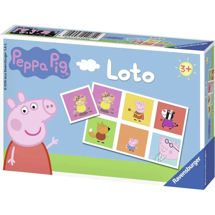 Ravensburger – 24081 – Peppa Wutz Loto Bingospiel (französische Version) – Bild 6
