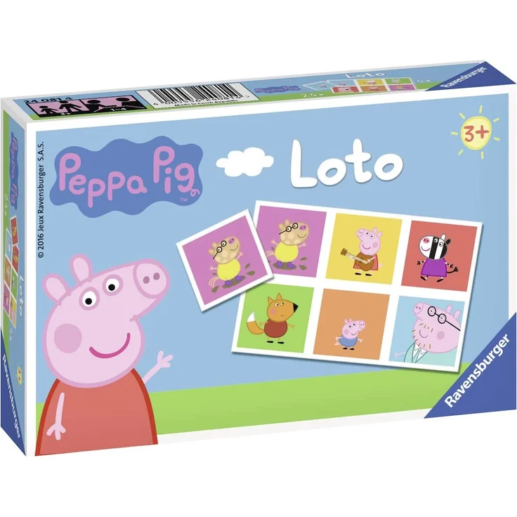 Ravensburger – 24081 – Peppa Wutz Loto Bingospiel (französische Version) – Bild 3