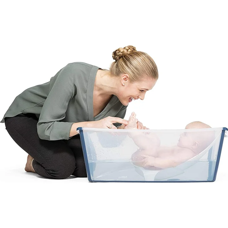 Stokke Flexi Badewannensitz Newborn Support White – Bild 6