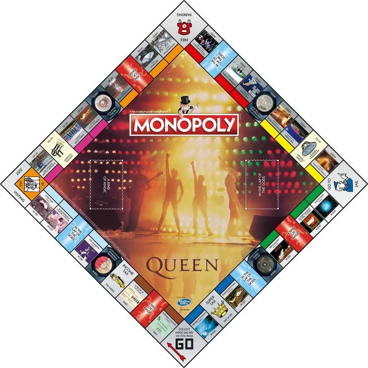 Monopoly Queen Edition für Fans (englische Ausgabe) – Bild 3