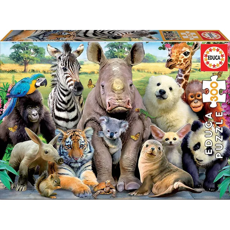 Educa 15908 - Klassenfoto, 300 Teile Kinderpuzzle
