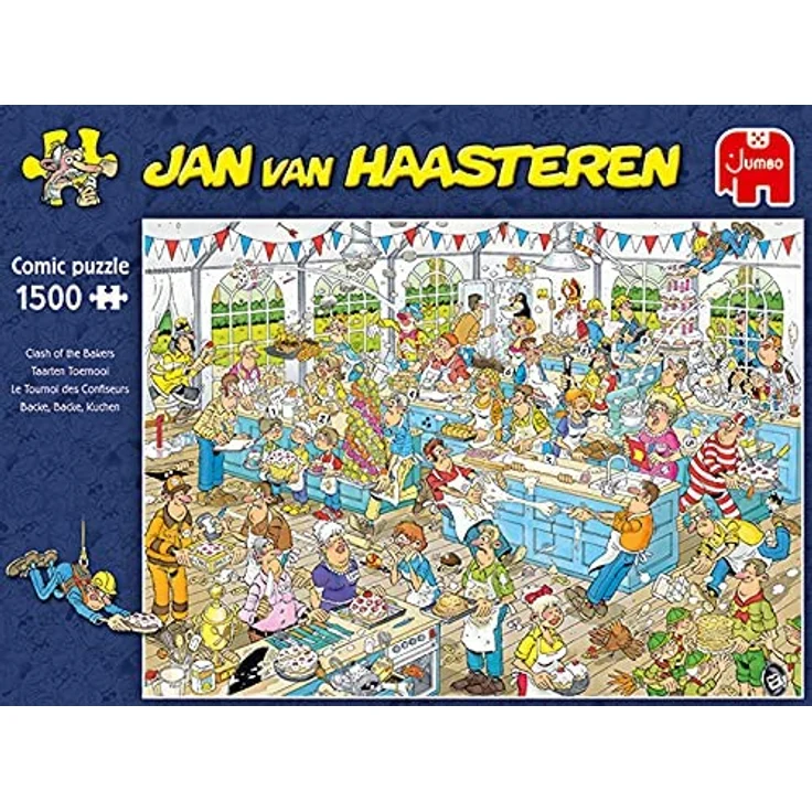 puzzle Jan van Haasteren Kuchen Turnier 1500 Stück – Bild 6