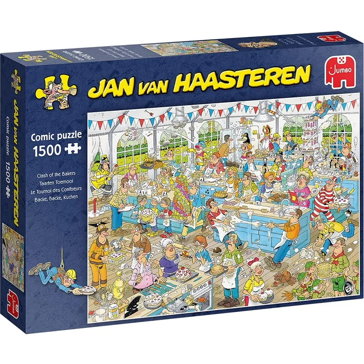 puzzle Jan van Haasteren Kuchen Turnier 1500 Stück – Bild 1
