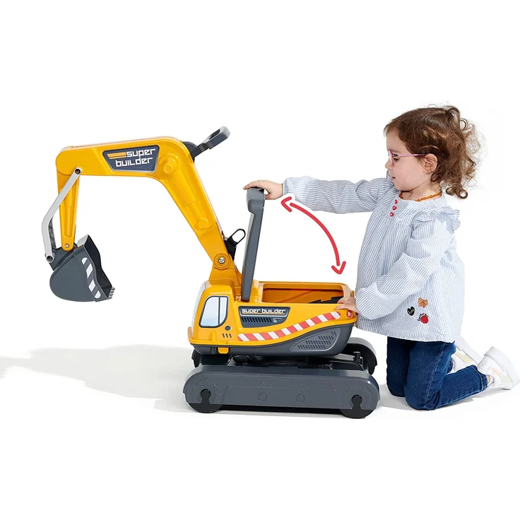 Falk Edel Sandbagger Power Shift Sitzbagger mit Rädern – Bild 5