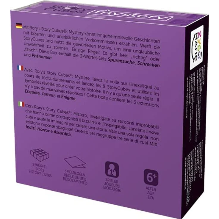 Rory's Story Cubes Mystery Geschichtenwürfel - Preisvergleich – Bild 2
