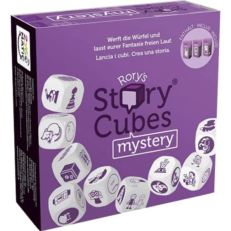 Rory's Story Cubes Mystery Geschichtenwürfel - Preisvergleich – Bild 1