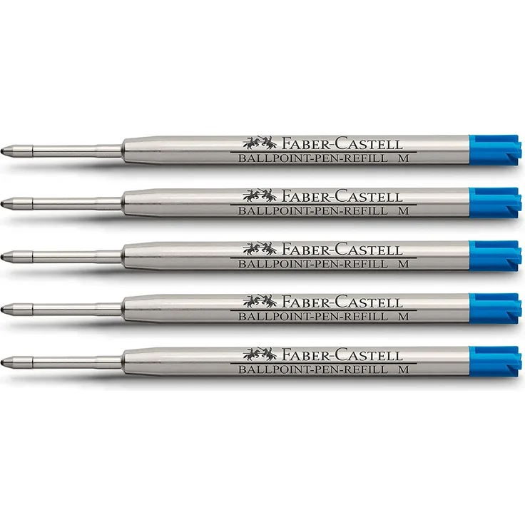 Faber Ersatz Kugelschreibermine M blau