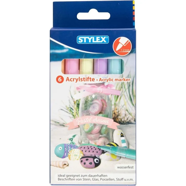 Acrylstifte - Pastell Dreams - 6er Set