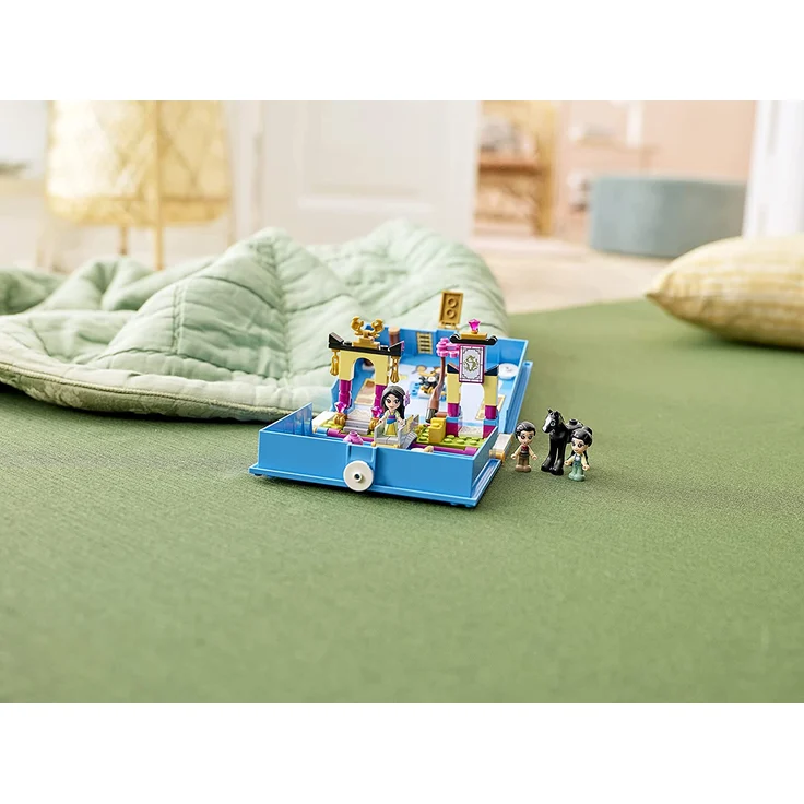 LEGO Disney Prinzessin 43174 Mulans Märchenbuch Abenteuer Tragbares Spielset – Bild 7