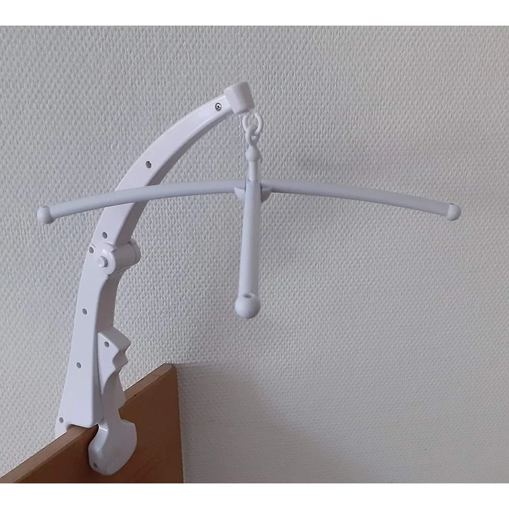 Niermann Standby 3489 Mobilehalter zum Klemmen, mit Spieluhr, weiß, 200 g – Bild 6