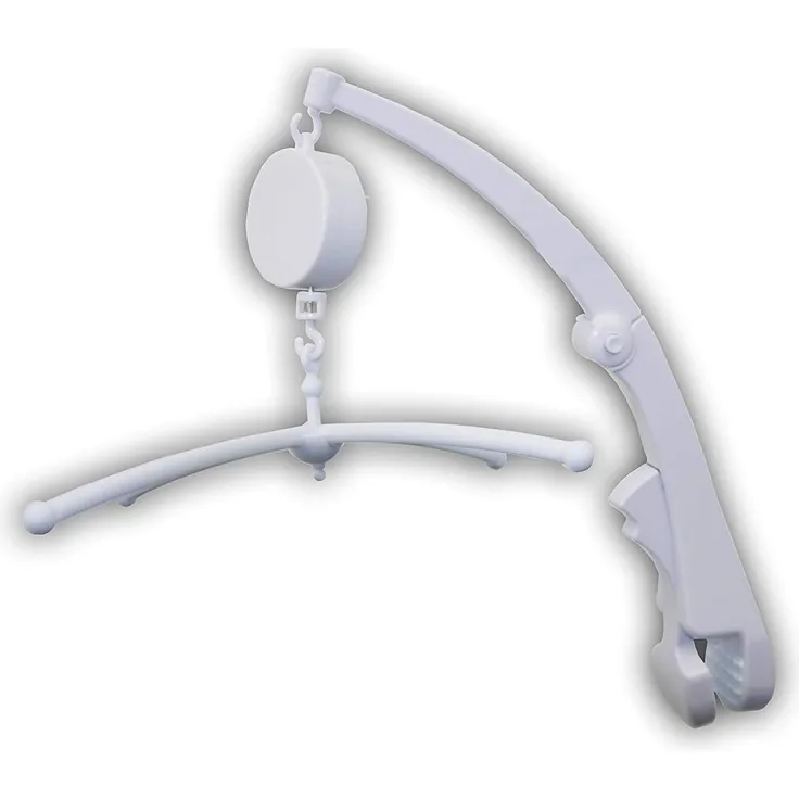 Niermann Standby 3489 Mobilehalter zum Klemmen, mit Spieluhr, weiß, 200 g