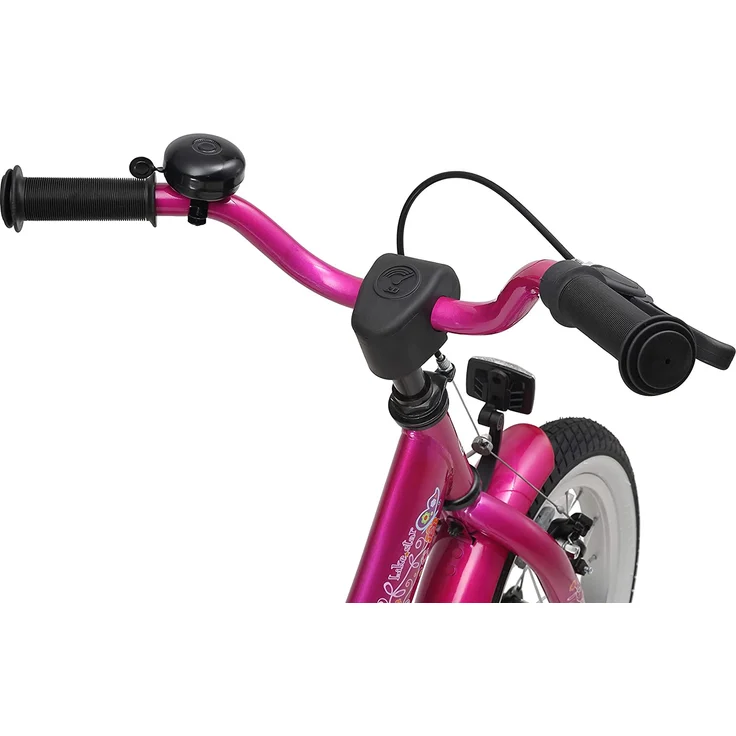 BIKESTAR Kinder Fahrrad ab 4 Jahre | 14 Zoll Classic | Pink Weiß – Bild 8