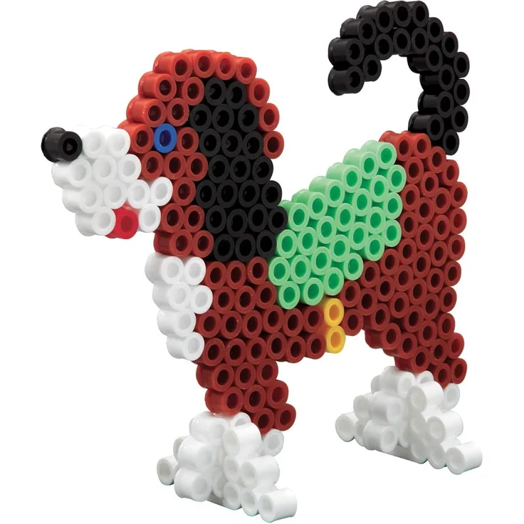 Hama 8712 - Gigantische Geschenkpackung, ca. 900 Maxi-Bügelperlen, 2 Stiftplatten und Zubehör – Bild 2