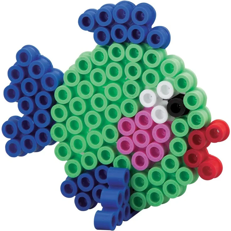 Hama 8712 - Gigantische Geschenkpackung, ca. 900 Maxi-Bügelperlen, 2 Stiftplatten und Zubehör – Bild 3