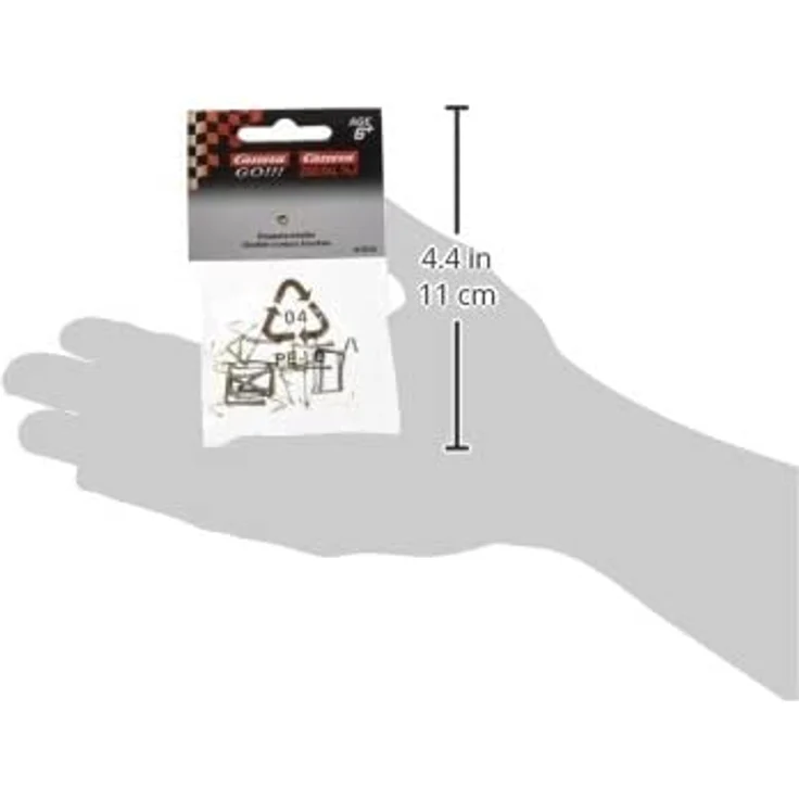 Carrera 61510 Double Sliding Contact 10 Doppelschleifer Spielspaß, Mehrfarbig Stück – Bild 5