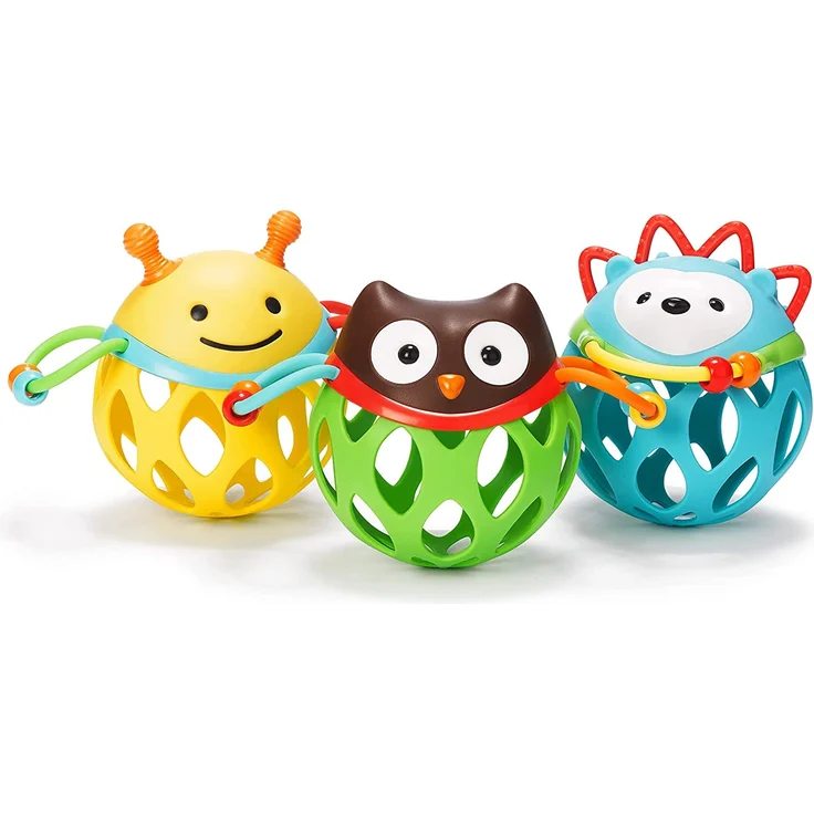 Skip Hop Explore und More rasselnde Kugel, Variante Igel - Preisvergleich – Bild 3