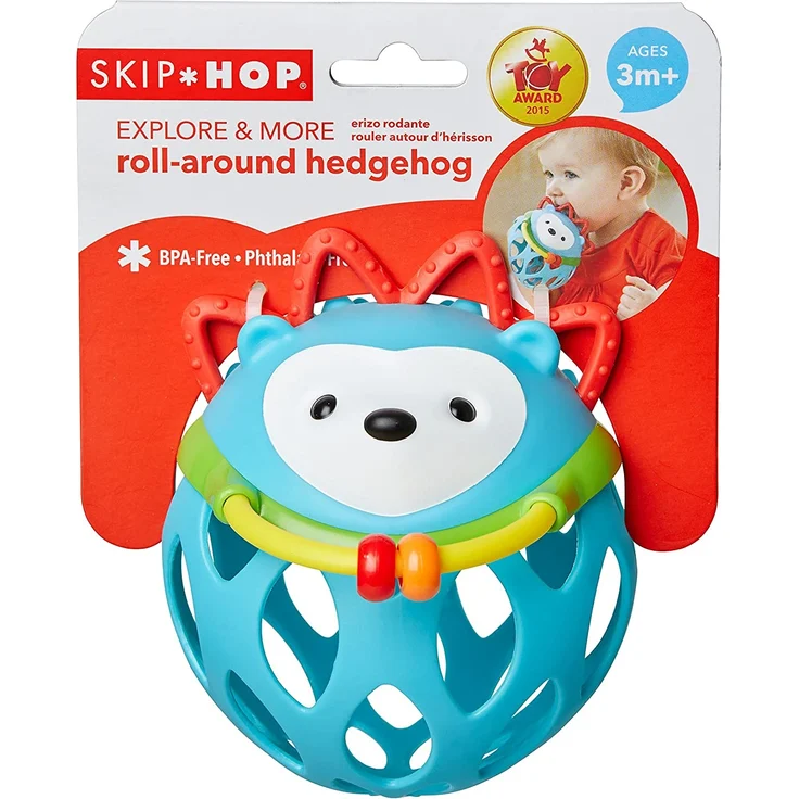 Skip Hop Explore und More rasselnde Kugel, Variante Igel - Preisvergleich – Bild 7