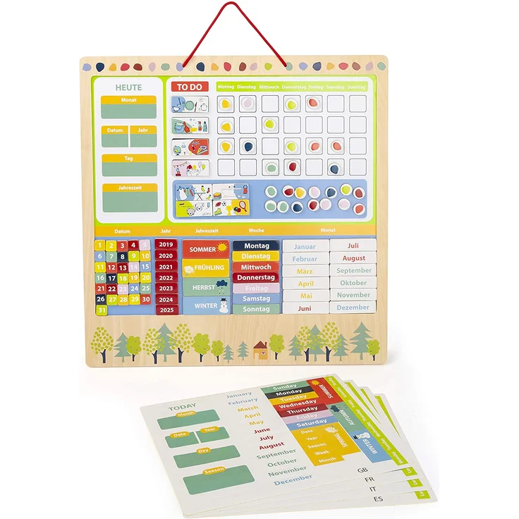 Wochenplaner, magnetisch "Educate" – Bild 4