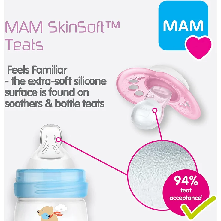 MAM Sauger Größe 2 - ab 2 Monaten (2 Stück) – Bild 5