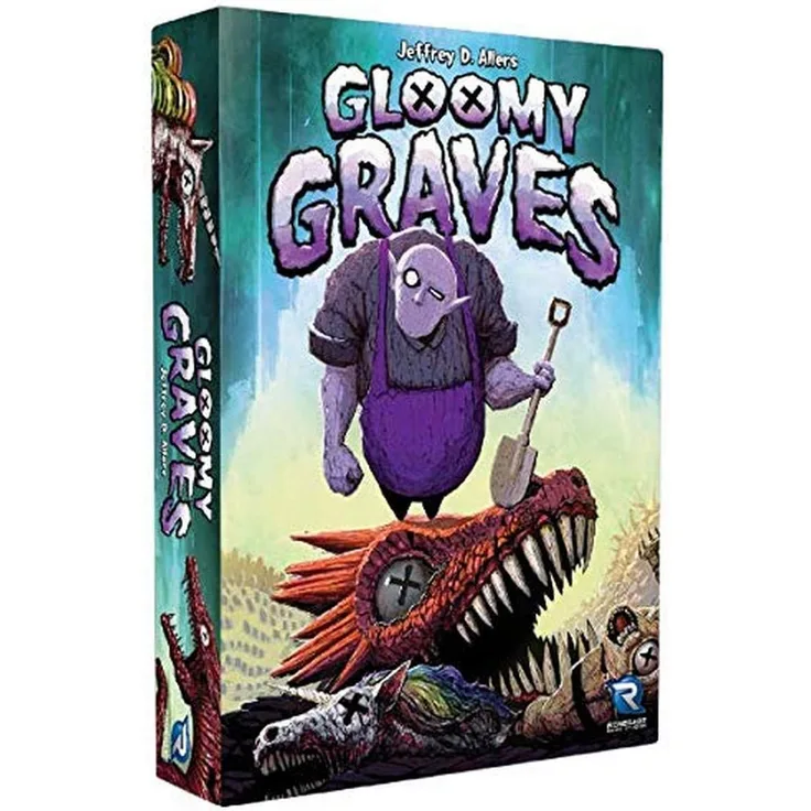 Pegasus RSG02061 - Gloomy Graves, Card-Game, englisch
