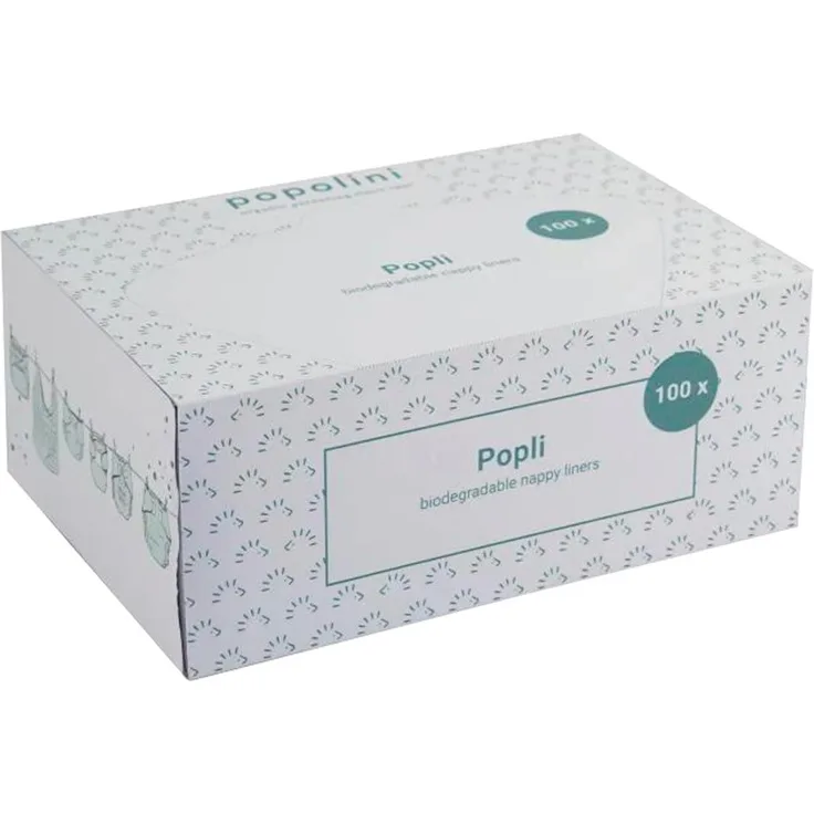 Popli Box Einweg-Windelvlies 100 Stück