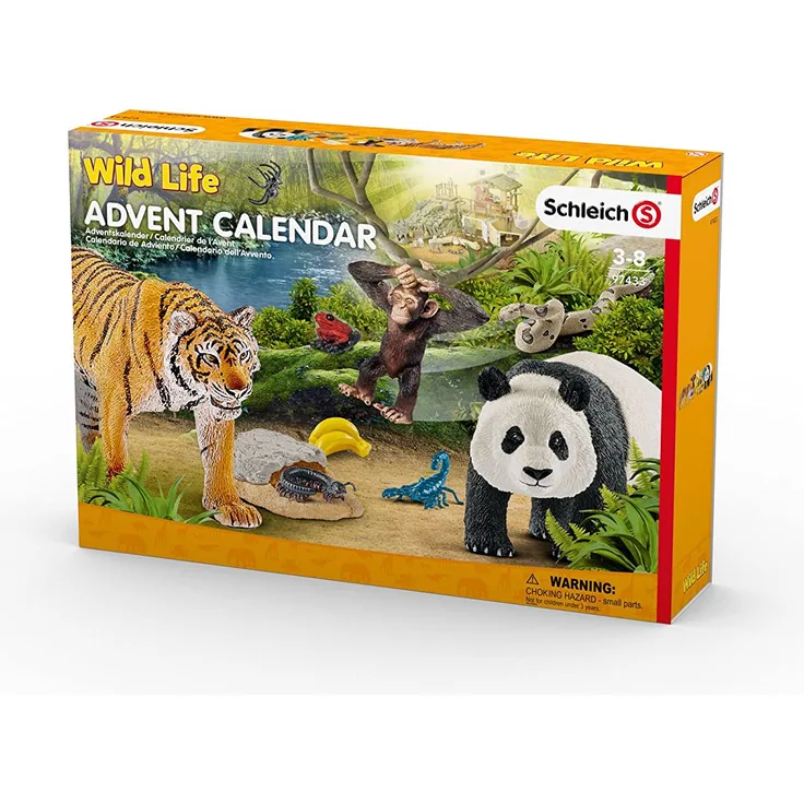 SCHLEICH 97433 - Adventskalender Wild Life 2017