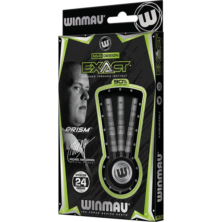 Winmau MvG Exact Steeldarts 24 g – Bild 6