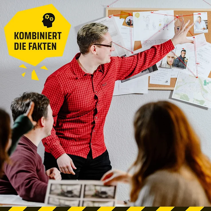 iDventure Detective Stories. Fall 1: Das Feuer in Adlerstein. Tatort Detektivspiel, Krimispiel, Escape Room Spiel für zu Hause – Bild 5