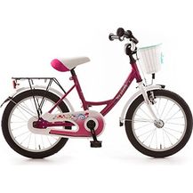 Image for Bachtenkirch 'My Dream' Kinderfahrrad 16 Zoll purpur/weiß inkl. Lenkerkorb und Seitenständer