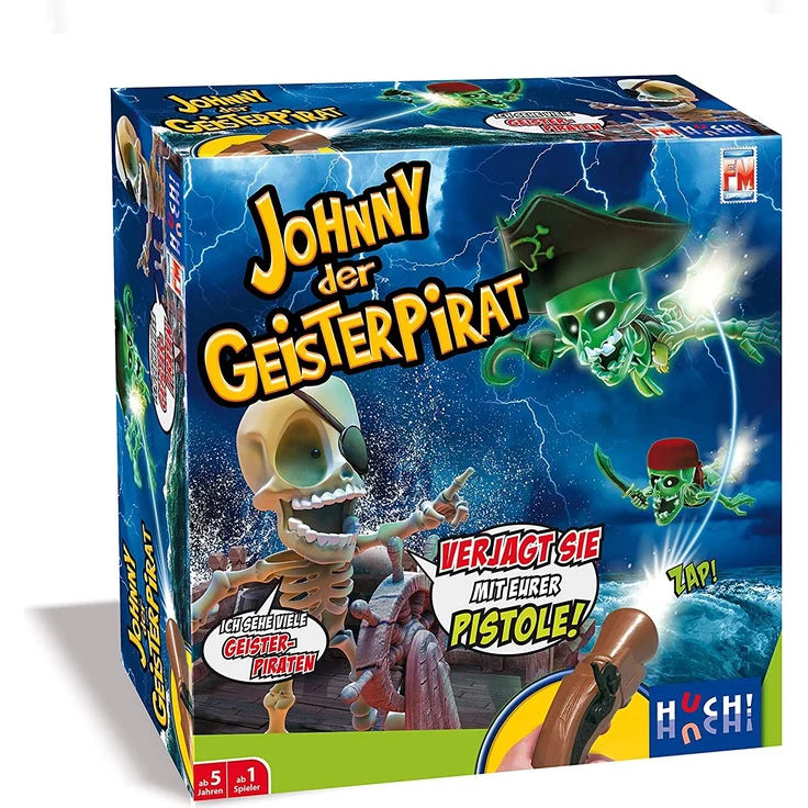 Johnny der Geisterpirat elektronisches Kinderspiel, bunt – Bild 1