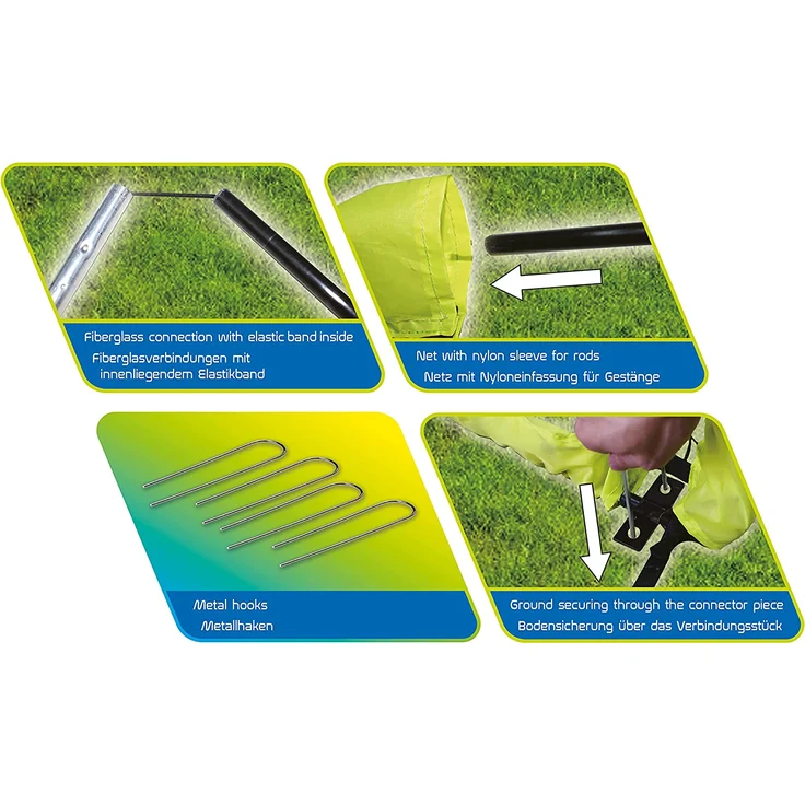 Tragbares Fussballtor XL - Preisvergleich – Bild 3