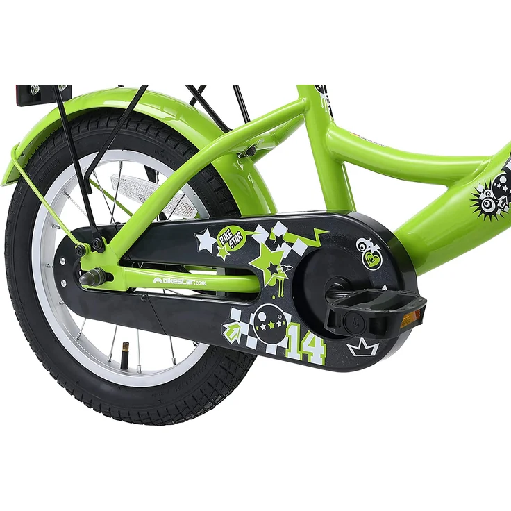 Bikestar Kinder Fahrrad Classic, Grün, ab 4 Jahre 14 Zoll – Bild 4