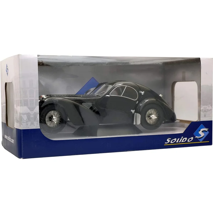 Solido 421184430 - 1:18 1937 Bugatti Atlantic, schwarz – Bild 7