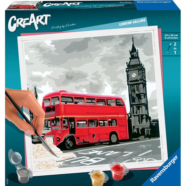 CreArt London coloring book