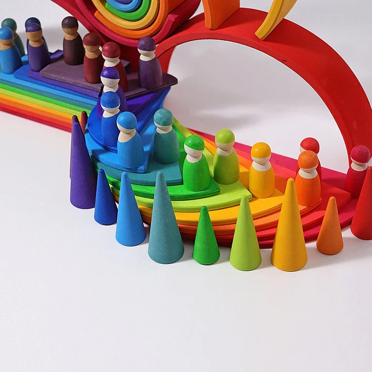 Großer Regenbogen Bunt 12-teilig | GRIMM'S - Preisvergleich – Bild 9