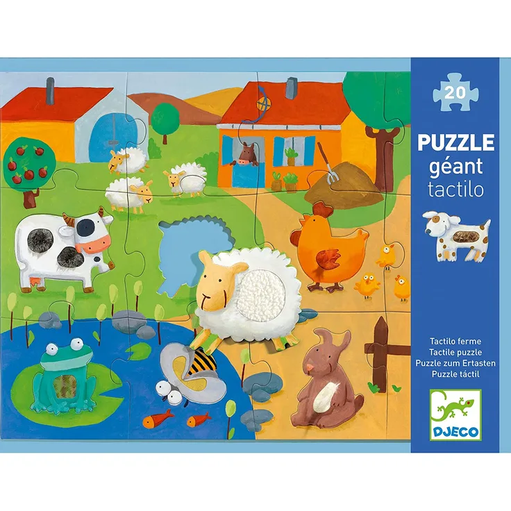 Puzzle zum Ertasten