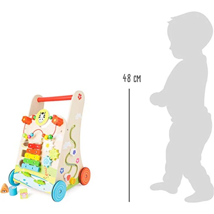 Lauflernwagen Blumenwiese – Bild 5