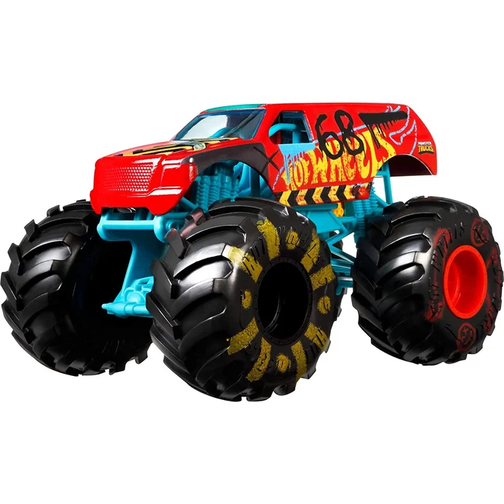 Mattel GWL09 - Hot Wheels - Monster Trucks Oversized- Fahrzeug, 1:24, Demo Derby – Bild 1
