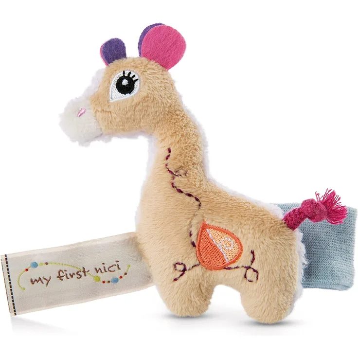 Nici 48036 Rasselarmband Giraffe Sasuma 11x6cm